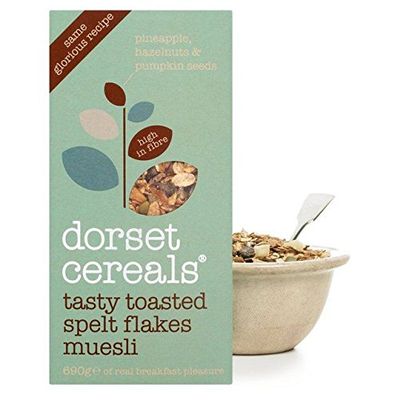 Dorset Cereals Tasty Toasted Spelt Flakes Muesli - 690g (1.52lbs)