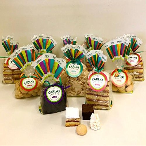 Carla's Sweets Assortment 8 (10 products: 6 Guava Cakes, 1 Meringue, 1 Brownie, 2 Mantecaditos)