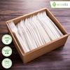100% Compostable Forks - 140 Large Disposable Utensils (7 in.) Eco Friendly Durable and Heat Resistant Alternative to Plastic Forks with Convenient Tray by Ecovita view 2