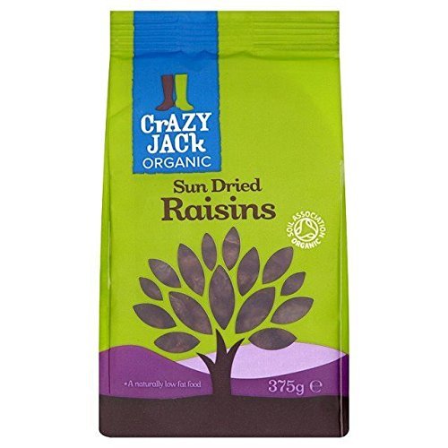 Crazy Jack Organic Raisins - 375g (0.83lbs)