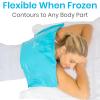 Arctic Flex Reusable Gel Ice Pack for Injuries with Straps (24" x 11") - Flexible, Cooling Gel Ice Pack - Medical Grade Hot and Cold Therapy Pack - Ice Pad for Back, Neck, Shoulders, Hip & Head Pain view 3