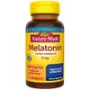 Nature Made Melatonin 5mg Tablets Extra Strength, 100% Drug Free Sleep Aid for Adults, 90 Tablets, 90 Day Supply view 1