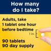 Nature Made Melatonin 5mg Tablets Extra Strength, 100% Drug Free Sleep Aid for Adults, 90 Tablets, 90 Day Supply view 4