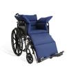 Wheelchair Comfort Seat Cushion Navy-Water-Resistant 36" L x 17" W - Made in USA view 2