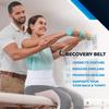 NYOrtho Abdominal Binder 12" 4-Panel - Post-Surgery Compression Belt for Men and Women - Abdominal Support Wrap for Hernia, Back Pain, Muscle Strain, Injury Recovery - Latex-Free - USA (45"-60") view 2