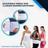 NYOrtho Abdominal Binder 12" 4-Panel - Post-Surgery Compression Belt for Men and Women - Abdominal Support Wrap for Hernia, Back Pain, Muscle Strain, Injury Recovery - Latex-Free - USA (45"-60") view 4