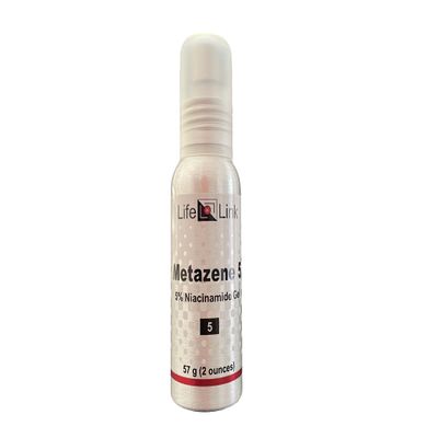 LifeLink Metazene | 5% Topical Niacinamide w/Aloe & Hamamelis | 2 OZ. | Skin Health | Gluten Free & Non-GMO | Made in The USA