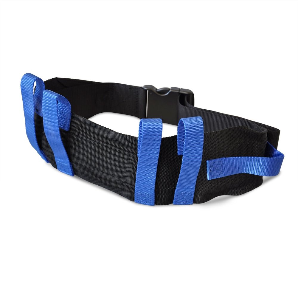 NYOrtho Gait Belt (275lbs) - Transfer Belt with 6 Heavy Handles -Lift Assist for Elderly and Patient Care - Gait Belts Transfer Belts for Seniors with Easy Fasten Buckle | Adjustable Size 28 to 55