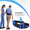 NYOrtho Gait Belt (275lbs) - Transfer Belt with 6 Heavy Handles -Lift Assist for Elderly and Patient Care - Gait Belts Transfer Belts for Seniors with Easy Fasten Buckle | Adjustable Size 28 to 55 view 4