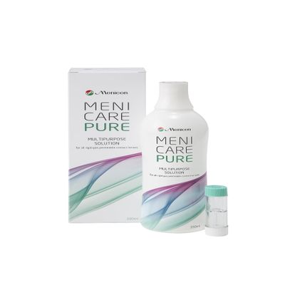 Menicare Pure Multipurpose Solution 250 Ml for All Gas Permeable Contact Lenses