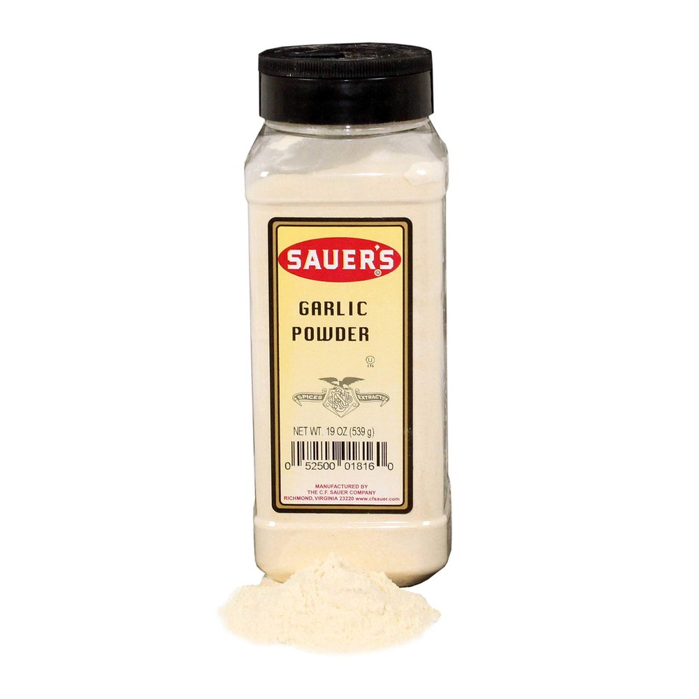 C.F. Sauer Foods Garlic Powder, 19 Ounce -- 6 per case.