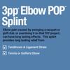 3-Point Products 3pp Elbow POP Splint for Golfer's and Tennis Elbow, Small/Medium view 2