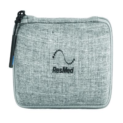 Resmed Airmini Hard Travel Case - Slim CPAP Travel Case with EVA Foam & Easy-to-Open Zip - Water-Resistant CPAP Accessory