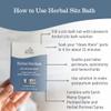 Earth Mama Herbal Sitz Bath | Pregnancy & Postpartum Essentials, Soothing Sitz Bath for Hemorrhoids with Witch Hazel, & Calendula, 6-Count (2-Pack) view 2