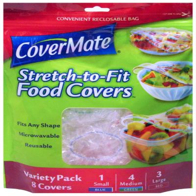 Covermate Stretch-to-fit Food Covers Convenient Reclosable Bags by Unknown