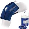 Aircast Cryo Cuff Knee Cold Therapy Machine Cooler for Cold Therapy Knee Solution - Blue - Large (20in - 31in) view 1