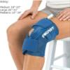 Aircast Cryo Cuff Knee Cold Therapy Machine Cooler for Cold Therapy Knee Solution - Blue - Large (20in - 31in) view 2