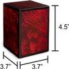 Unforgettable Urns - Keepsake Cremation Urn - Wooden Memorial Box for Ashes - Small (up to 29 lbs) - Montreaux-Wood Burl Urn-Small Urns for Ashes view 2