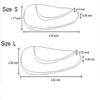 2 Pairs Orthotics for Kids with Flat Feet Arch Support Insoles for Kids Flatfoot Inserts Correction Insoles Cushion Pads (S (for 1-3 Years Old Kids)) view 3