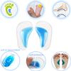 2 Pairs Orthotics for Kids with Flat Feet Arch Support Insoles for Kids Flatfoot Inserts Correction Insoles Cushion Pads (S (for 1-3 Years Old Kids)) view 4