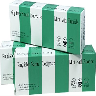 Kingfisher Mint Toothpaste with Fluoride 100ml (Pack of 3)