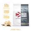 Dymatize Super Mass Gainer Protein Powder, Gourmet Vanilla, 52g Protein, 1g Creatine, 1280 Calories, 10.7g BCAAs, 245g Carbs, Contains Whey Protein, Isolate, and Casein (16 Servings) view 3