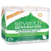 100% Recycled Paper Towel Rolls, 2-Ply, White, 156 Sheets/Roll, 8 Rolls/Pack view 1