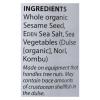Eden Foods Salt Gomasio Ssme Seawd view 3