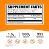 BulkSupplements.com Glycerol Monostearate Powder - Glycerol Supplement, GMS Powder - Unflavored, Food Grade & Gluten Free, 1.5g per Serving, 500g (1.1 lbs) (Pack of 1) view 2