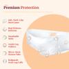 Tranquility Bariatric Disposable Briefs 3X-Large with Peach Mat Core for Dry Skin, Odor Control & Max Comfort, Secure Kufguard Technology, Latex-Free, 34oz Capacity, 8ct Bag view 3