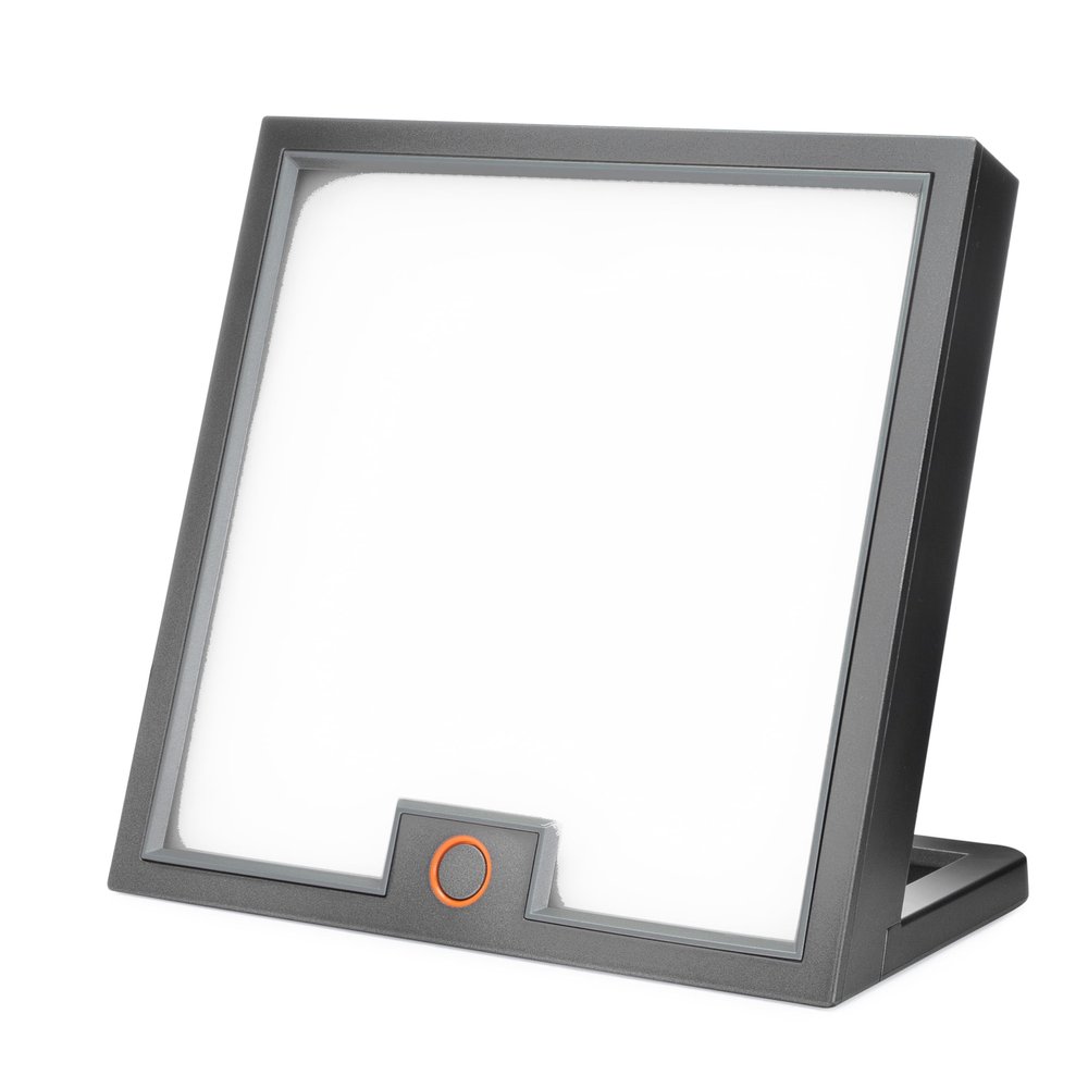 Circadian Optics Lumine Bright Light Therapy Desk Lamp | As Seen On Shark Tank | Ultra Powerful 10,000 LUX Brightness | 5500K Color Mimics Noon Day Sun | Improve Your Mood, Sleep, Energy & Focus