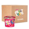 Kellogg's Froot Loops Breakfast Cereal Cups, Fruit Flavored, Breakfast Snacks with Vitamin C, Original, 18oz Case (12 Cups) view 1