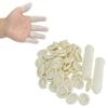 Nicedmm 500 Pcs Disposable Latex White Finger Cots - Tattoo Beauty Nail Anti-Static Finger Protector view 1