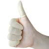 Nicedmm 500 Pcs Disposable Latex White Finger Cots - Tattoo Beauty Nail Anti-Static Finger Protector view 3