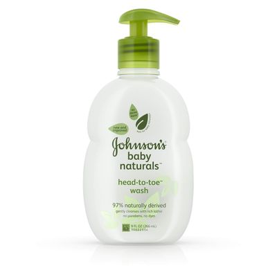 Johnson's, Baby Bath Natural head-to-toe Baby Wash, 9 fl oz