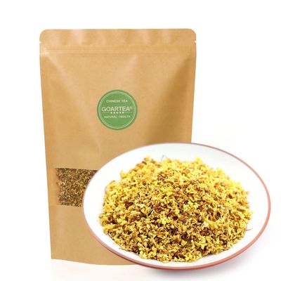 GOARTEA 100g / 3.5oz Natural Sweet Osmanthus Flower Tea Fragrant Osmanthus Flower Herbal Dried Buds
