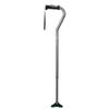 Hugo Mobility 731-858 Adjustable Offset Quadpod Walking Cane with Ultra Stable Cane Tip, Smoke view 1