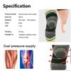 YJM Best Knee Brace for Meniscus Tear, 3D Weaving Knee Brace Breathable Sleeve Support for Running Jogging Sports view 4