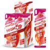 High 5 Energy Gel Plus - 20 x 38g Sachet - Raspberry view 1