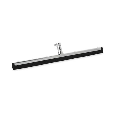 Rubbermaid Commercial Products Standard Floor Squeegee, 22-inch Dual Moss, Silver/Metal, Heavy Duty Rubber Floor Scrubber for Bathroom/Garage/Tile in Office Environment