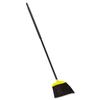 Rubbermaid Commercial Products 10" Smooth Surface Jumbo Sweep Angle Broom, Metal Handle, Black, for Cleaning Hard-to-Reach Areas view 1