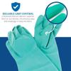 San Jamar 19NU-S Nitrile Elbow-Length Dishwashing Glove, Small (1 Pair) view 4