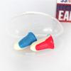 Howard Leight by Honeywell Super Leight USA Disposable Foam Shooting Earplugs, 10-Pairs (R-01891),Red/White/Blue view 4