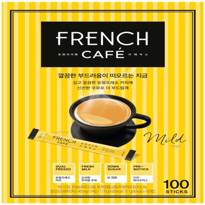 Namyang French Cafe Instant Coffee Mix 1 Gift Pack (100 Sticks) 1,160g