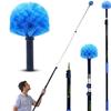 EVERSPROUT 5-to-12ft Telescoping Durable Duster with Extension Pole  Lightweight 3 Stage Cobweb Duster  Extendable to 20ft Reach for Cleaning High Ceilings and Spider Webs view 1