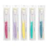 NIMBUS Extra Soft Toothbrushes (Compact Head), Periodontist Design Tapered Bristles for Sensitive Teeth and Receding Gums, Individually Wrapped Plaque Remover Travel Toothbrush (10 Pack, Colors Vary) view 1