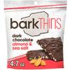barkTHINS Dark Chocolate, Almond and Sea Salt Snacking Chocolate Bags, 4.7 oz (6 Count) view 1