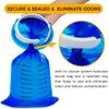 PukeBag 50 Pack Emesis Bag, Disposable Vomit Bags, Aircraft Barf Car Sickness Nausea Bags for Travel Motion Sickness view 2