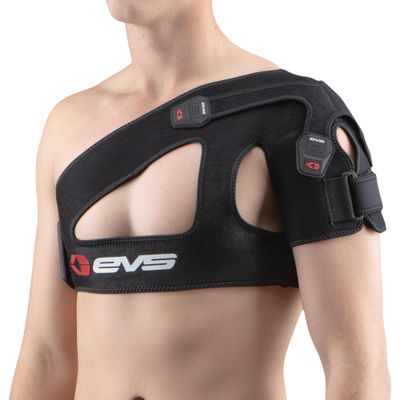 EVS SPORTS SB03 Shoulder Brace For Men | Superior Compression & Adjustable Breathable Support for Rotator Cuff & Past Shoulder Injuries | Medium