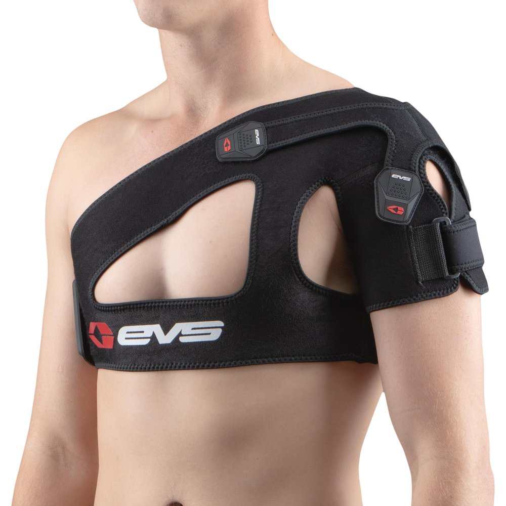 EVS SPORTS SB03 Shoulder Brace For Men | Superior Compression & Adjustable Breathable Support for Rotator Cuff & Past Shoulder Injuries | Medium